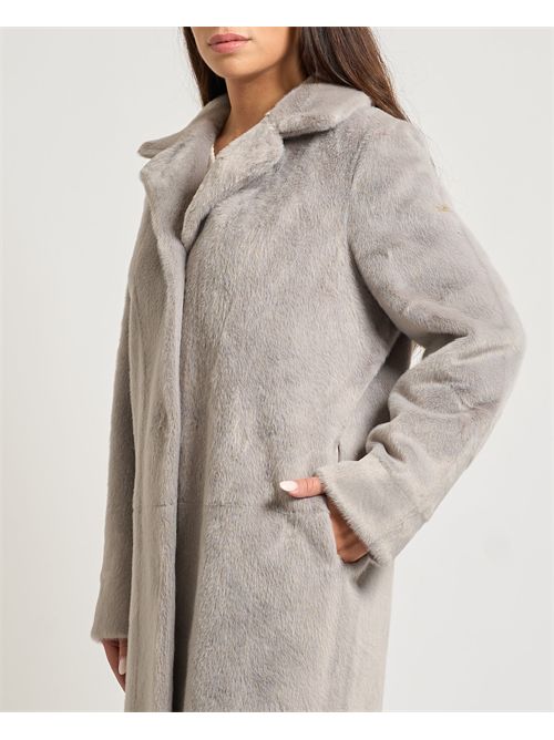 Cappotto lungo Yes Zee Teddy reversibile YES ZEE | O027-KV000846